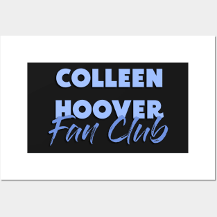 Colleen Hoover fan club light sky baby blue pastel Posters and Art